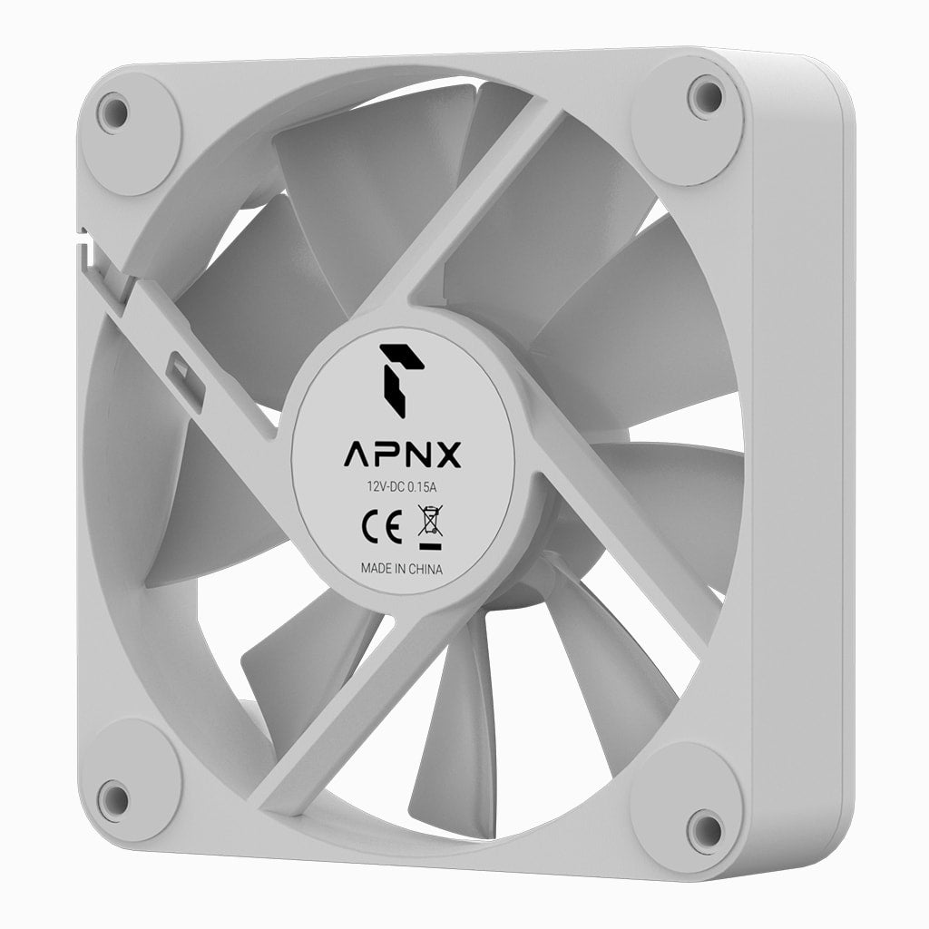 APNX FP1-120 PWM ARGB Computer case Fan 12 cm White