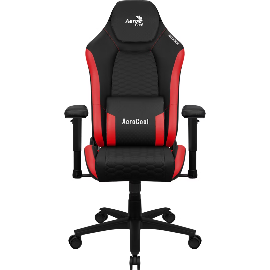Aerocool Crown Nobility Series Gaming Chair - Black/Red