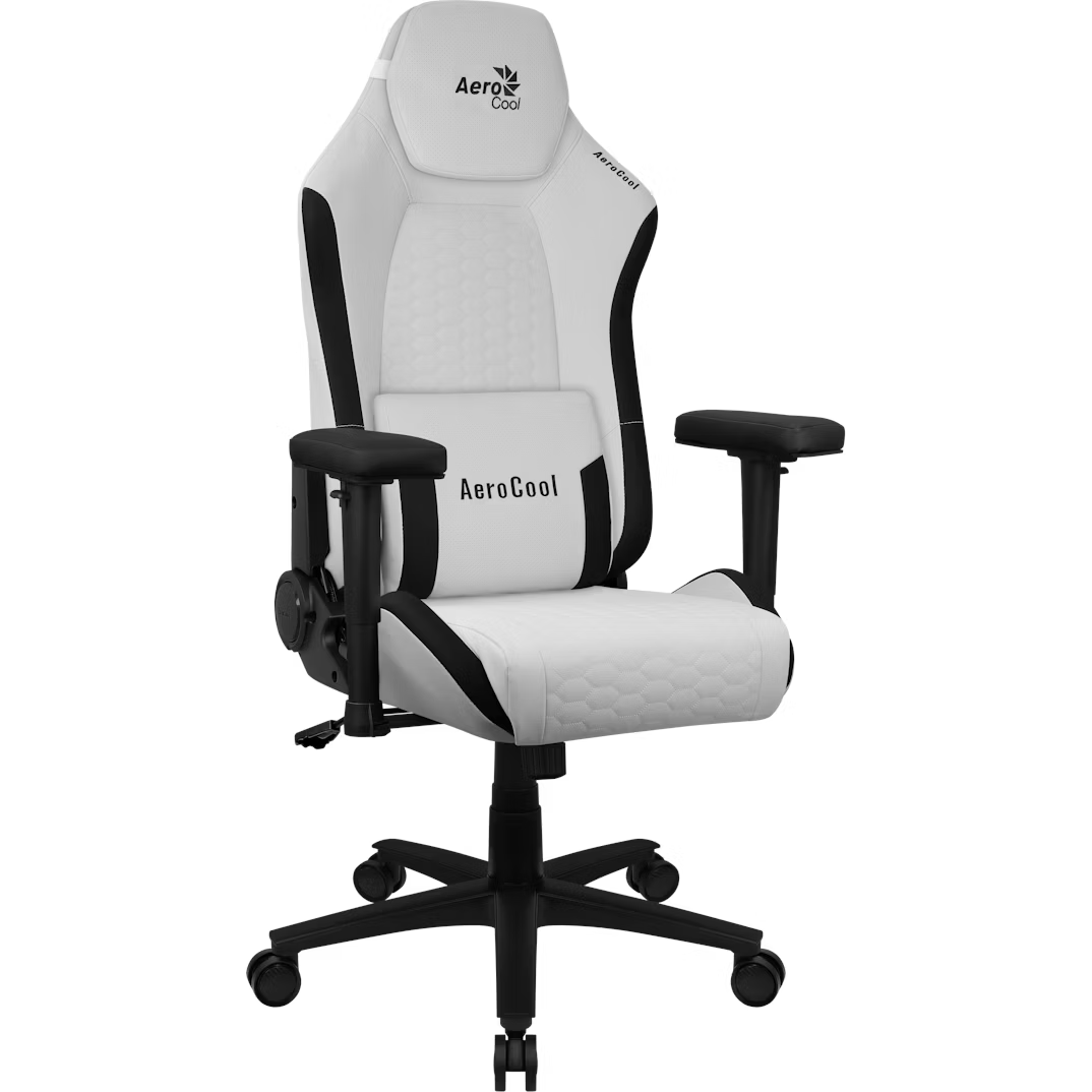 Aerocool Crown Nobility Series Gaming Chair - Moonstone White