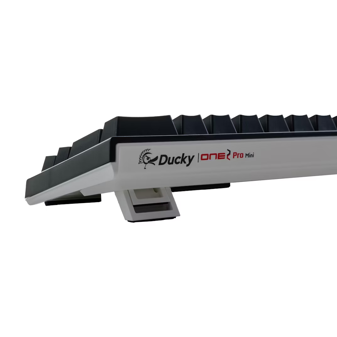 Ducky One 2 Pro Mini 60% Mechanical Gaming Keyboard Black MX Cherry Silver Switch - UK Layout