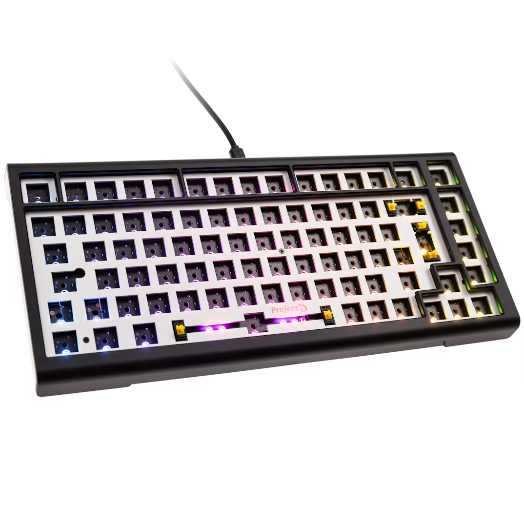 Ducky Project D Tinker 75% Barebone USB Mechanical Keyboard - UK ISO
