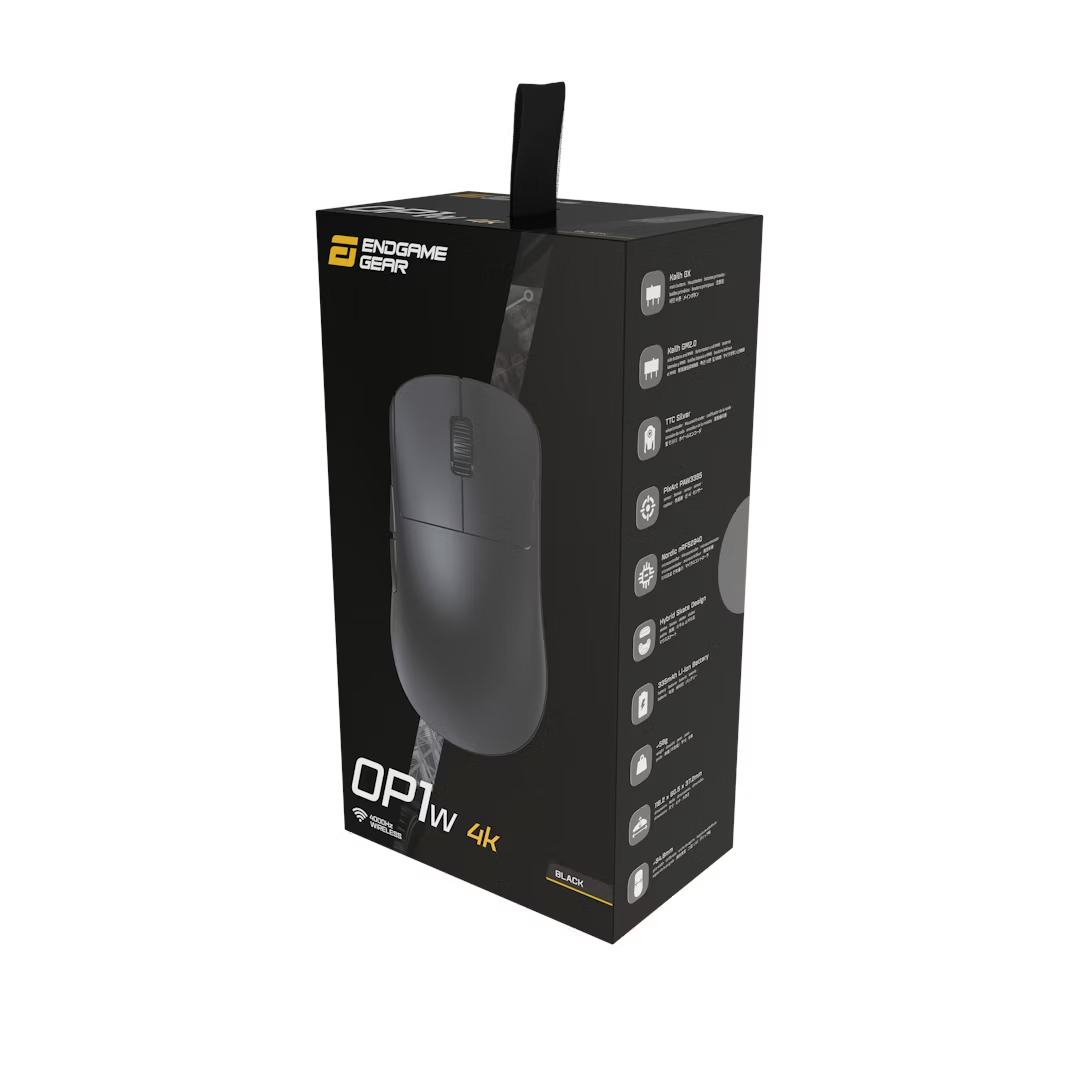Endgame Gear OP1w 4k Wireless Gaming Mouse - Black