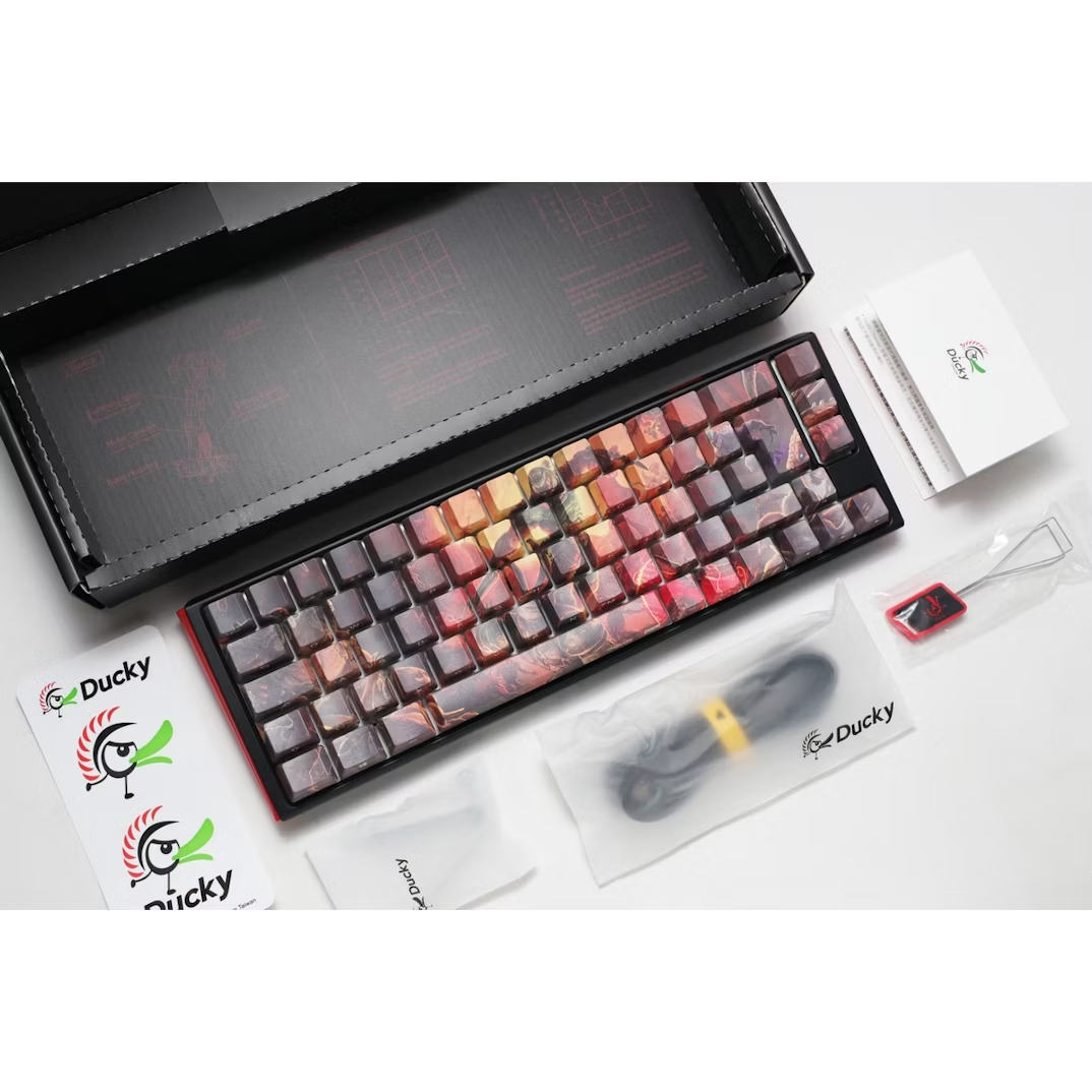 Ducky x DOOM SF 65% Gaming Keyboard Limited Edition Cherry MX Red Switches UK