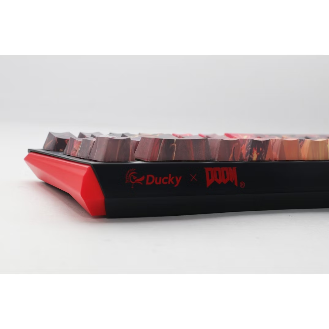 Ducky x DOOM SF 65% Gaming Keyboard Limited Edition Cherry MX Red Switches UK