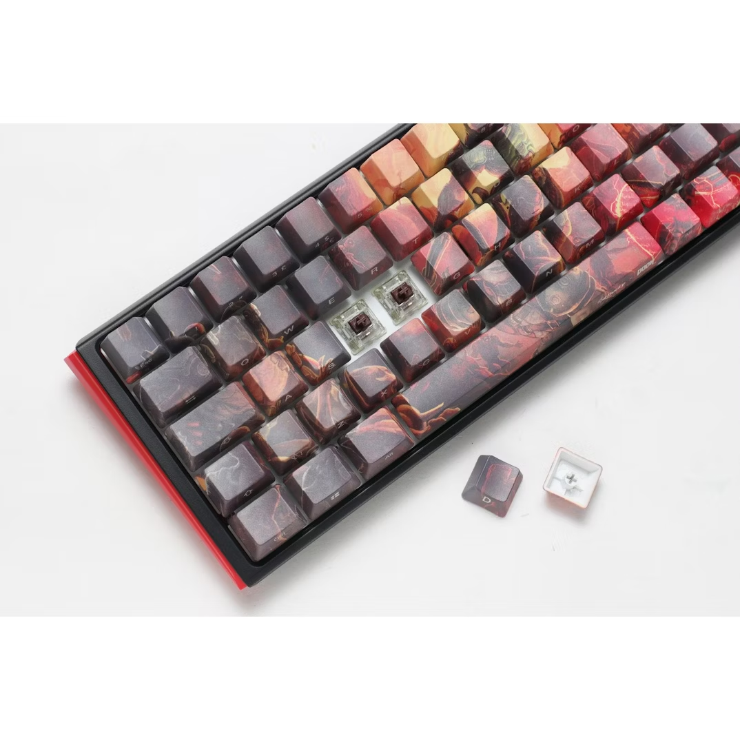 Ducky x DOOM SF 65% Gaming Keyboard Limited Edition Cherry MX Red Switches UK