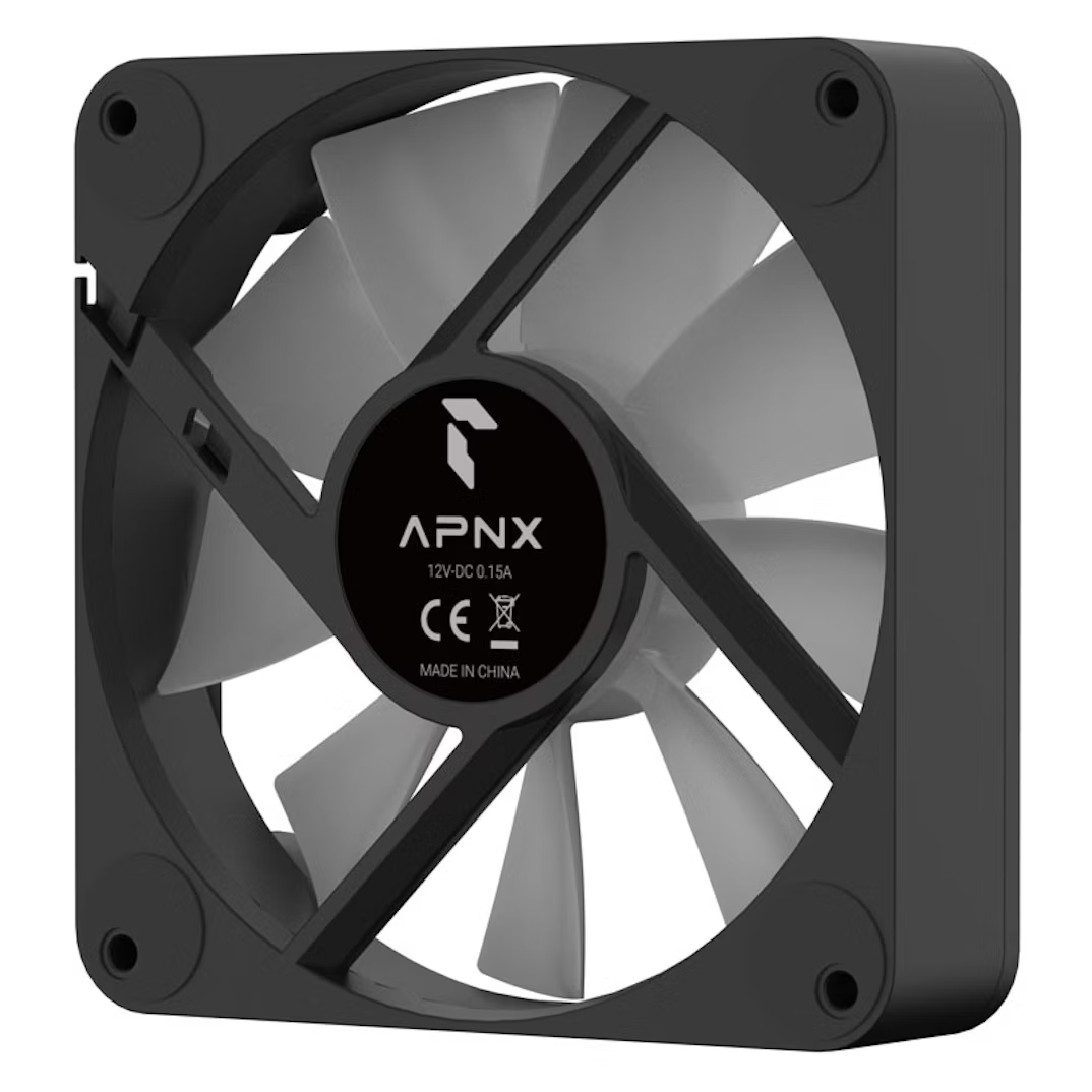 APNX FP1 ARGB 120mm PWM Fan - Black