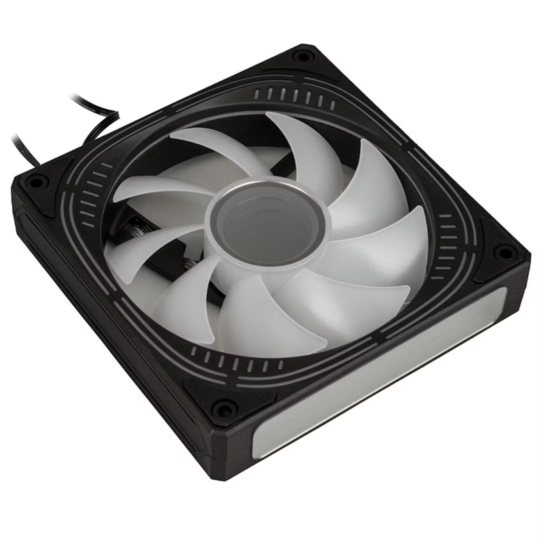 Kolink Umbra Void Pro 120mm ARGB PWM Case Fan - Black