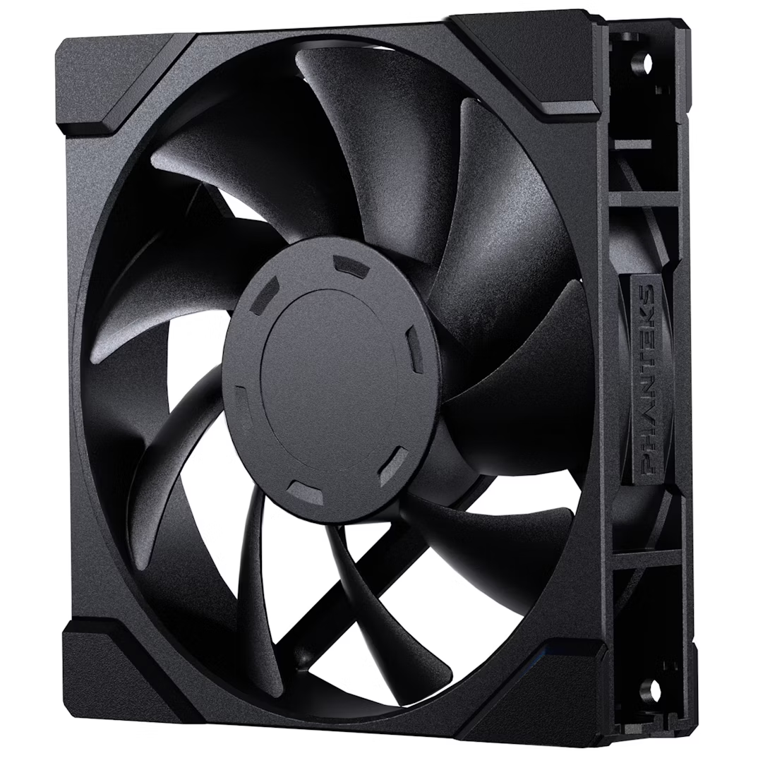 Phanteks M25 Gen2 120mm High-Airflow PWM Triple Fan Pack - Black