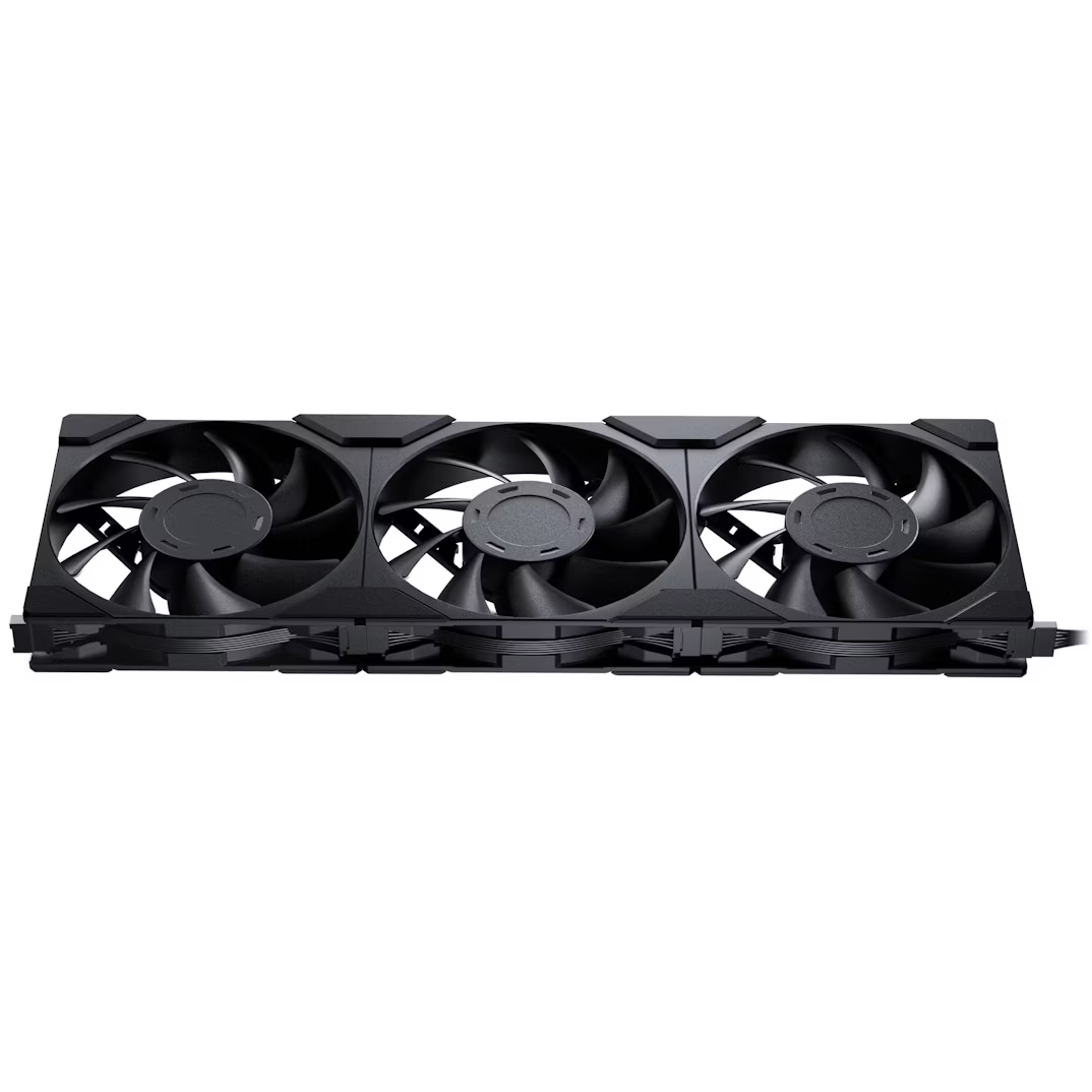 Phanteks M25 Gen2 120mm High-Airflow PWM Triple Fan Pack - Black