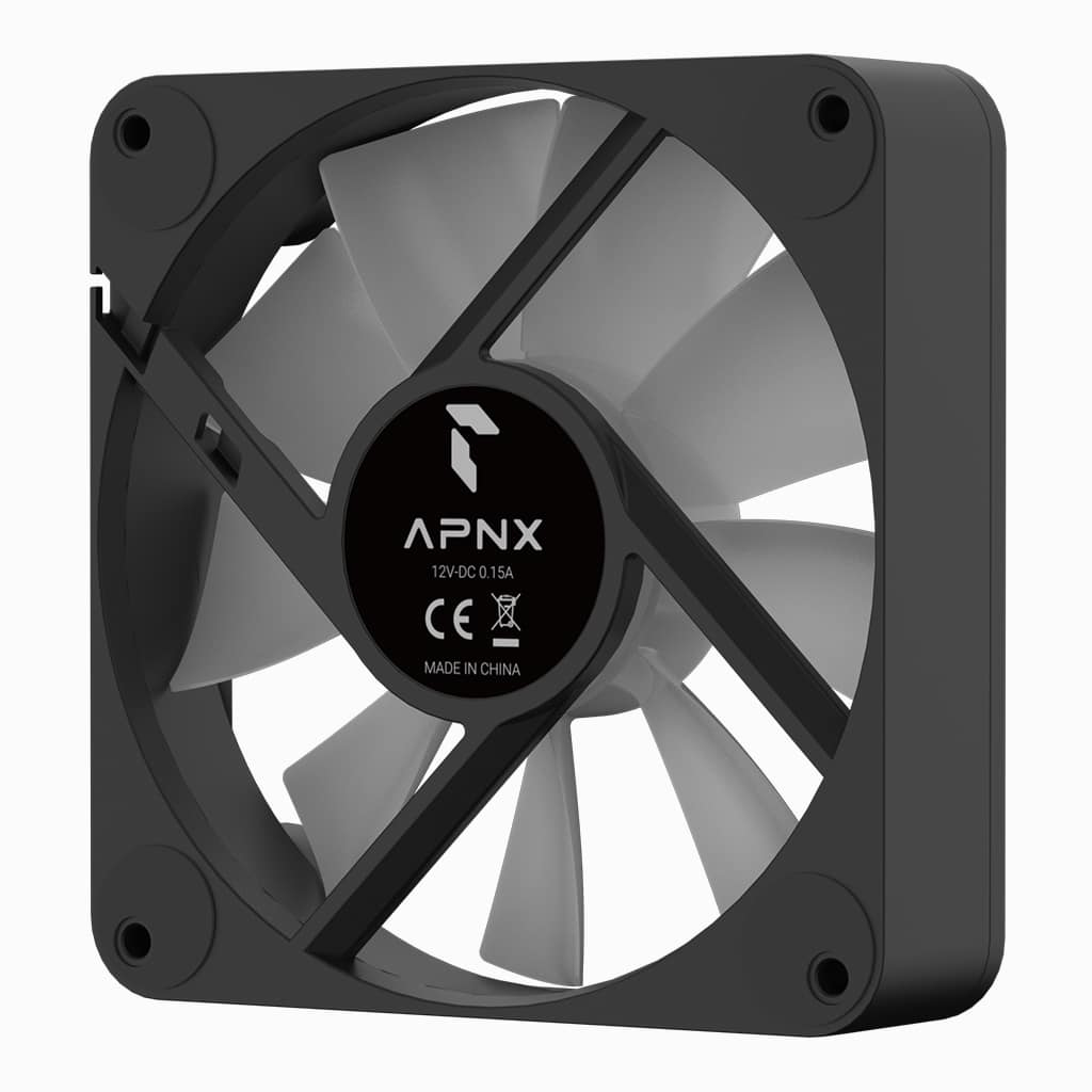 APNX FP1 ARGB 140mm PWM Fan - Black