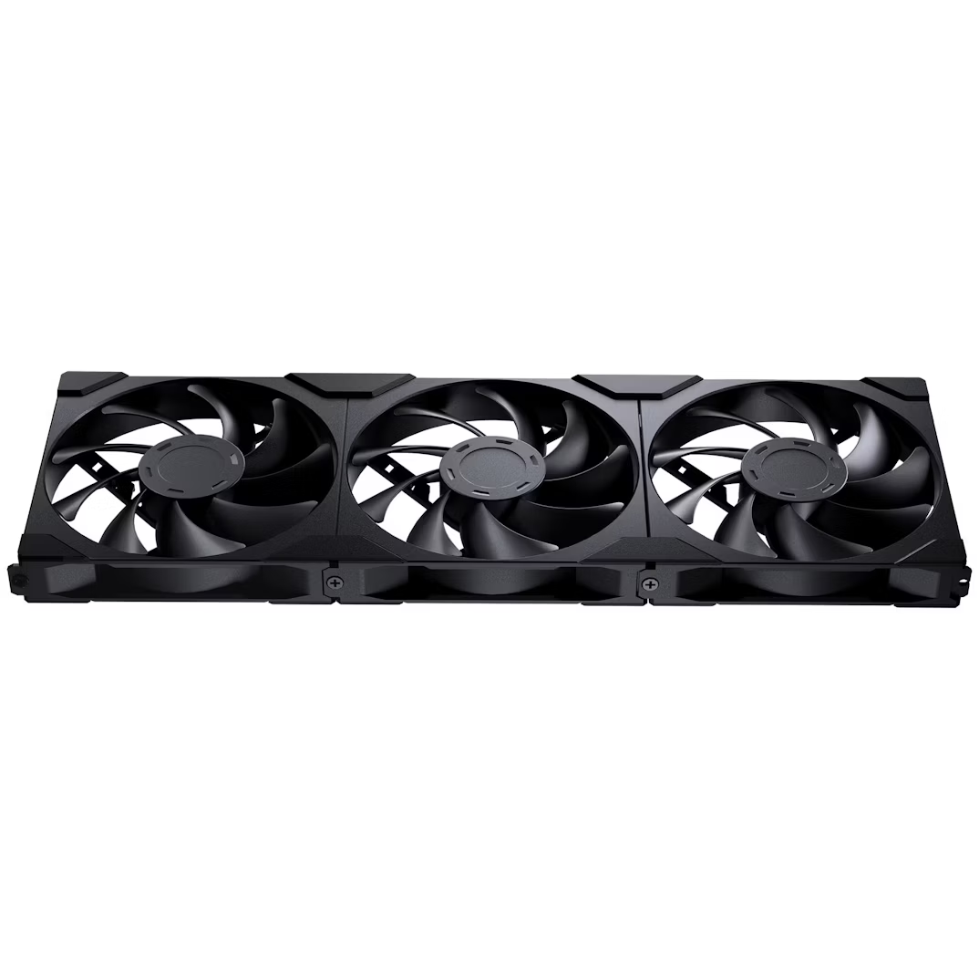 Phanteks M25 Gen2 140mm High-Airflow PWM Triple Fan Pack - Black