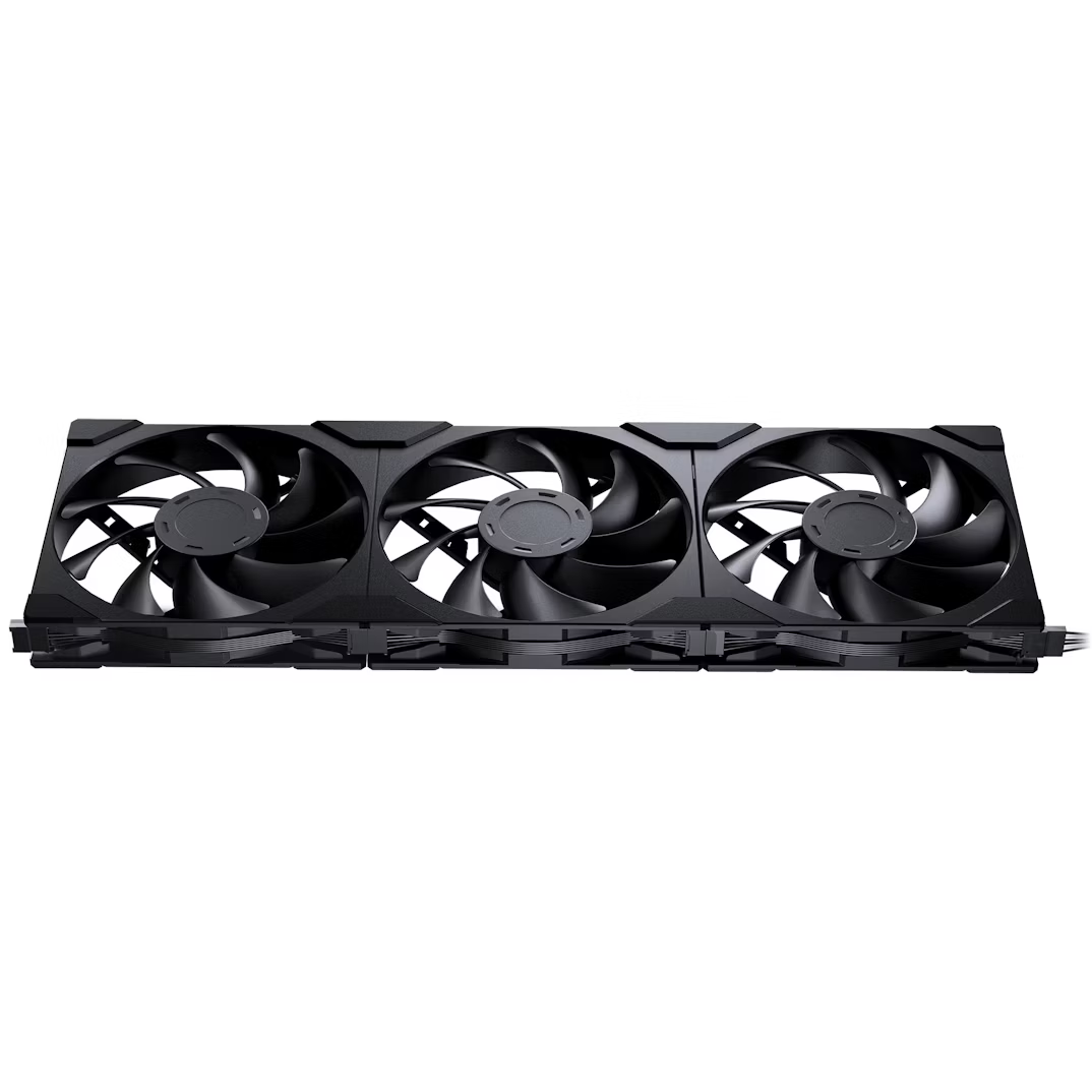 Phanteks M25 Gen2 140mm High-Airflow PWM Triple Fan Pack - Black