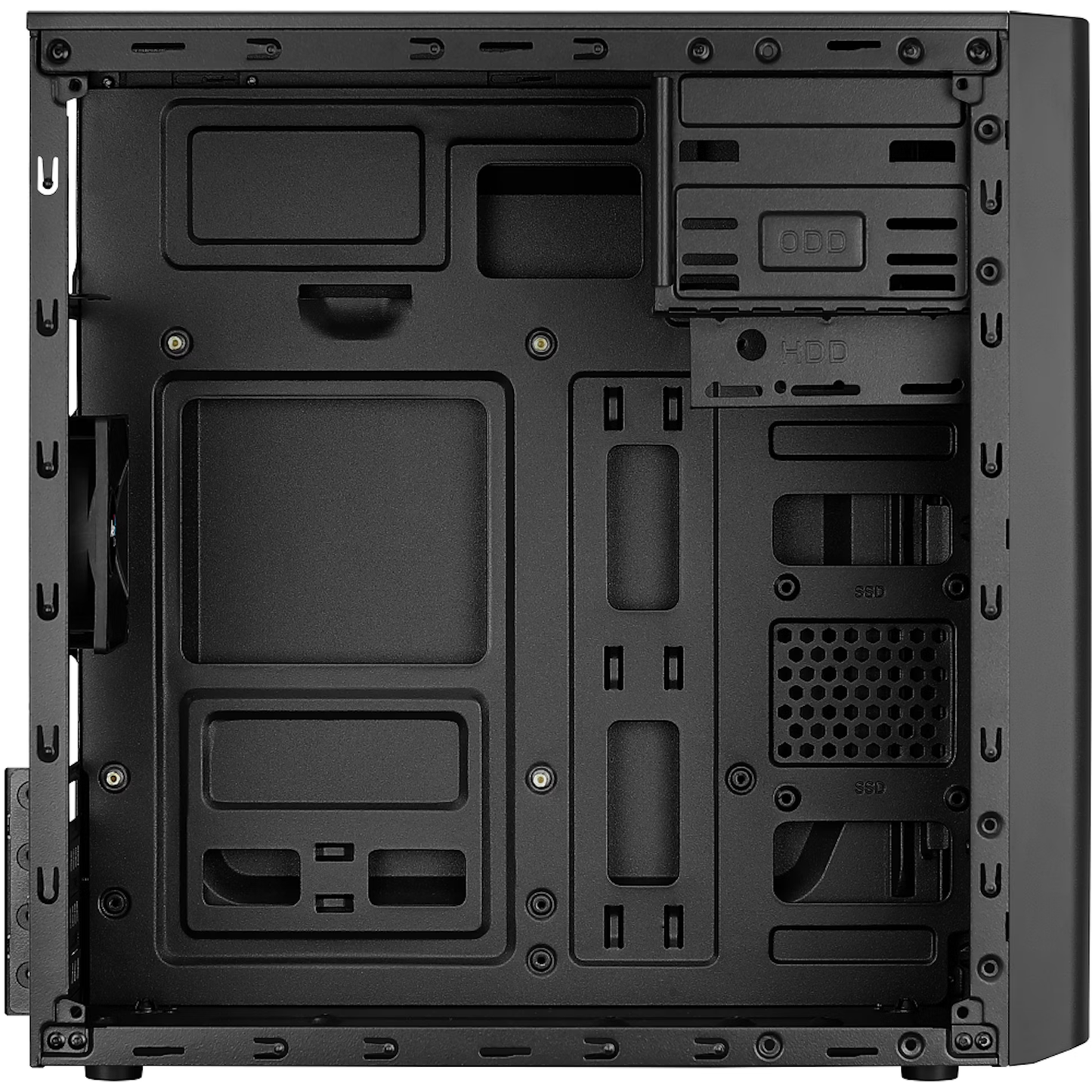 Aerocool CS-103 Mini Tower Case - Black