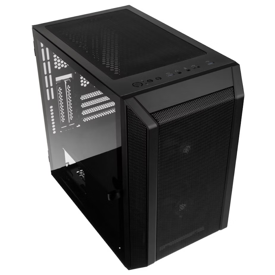 Kolink Citadel Mesh Micro-ATX Case - Black