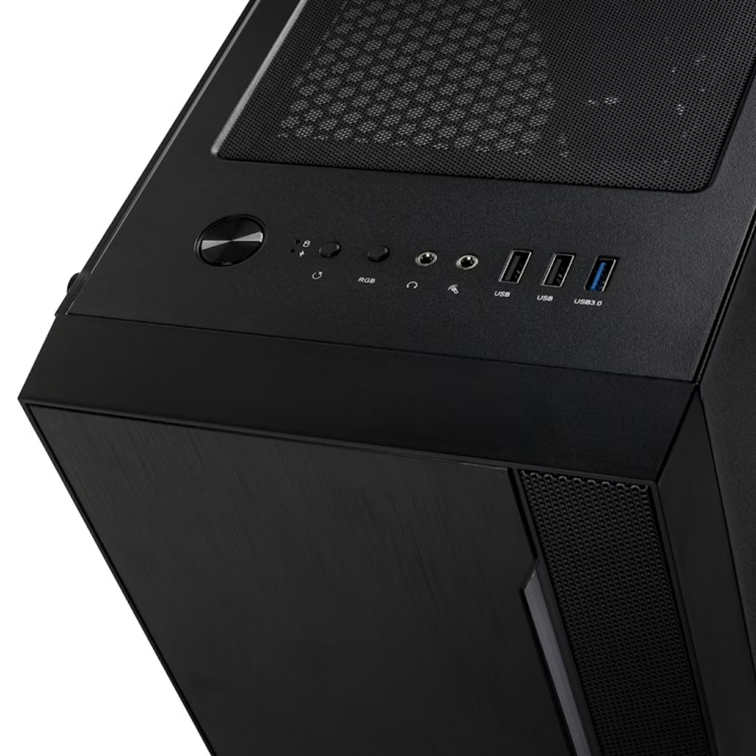Kolink Inspire Series K6 ARGB Micro-ATX Case - Black