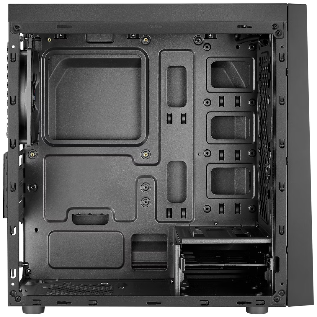 Aerocool Bolt Mini TG Micro-ATX case - black