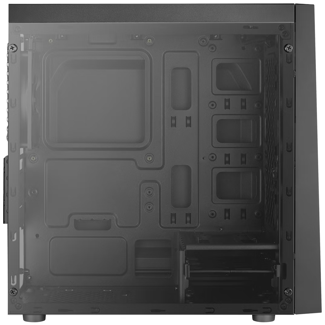 Aerocool Bolt Mini TG Micro-ATX case - black