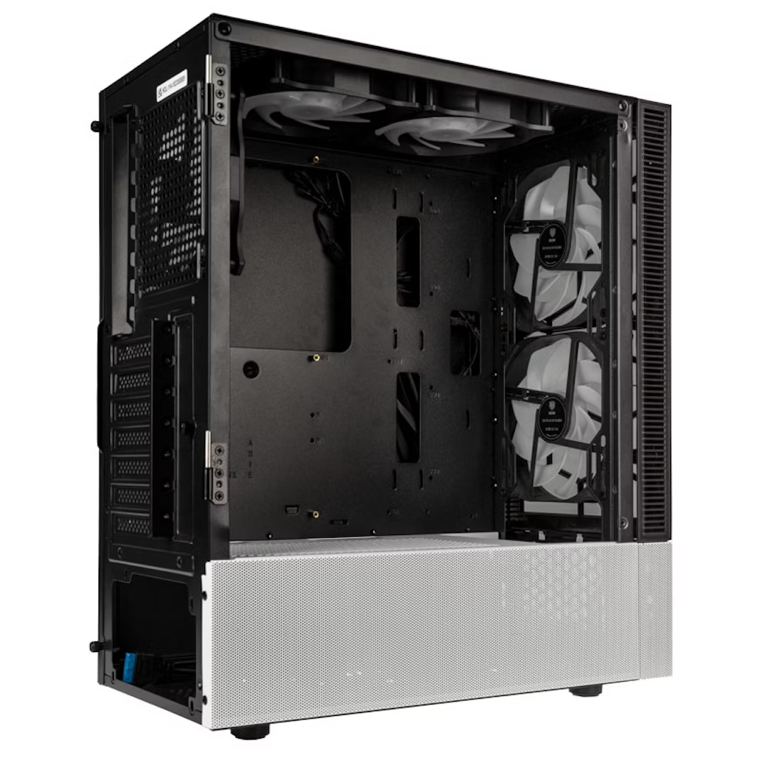 Kolink Observatory MX Glass ARGB Midi Tower Case - Black/White