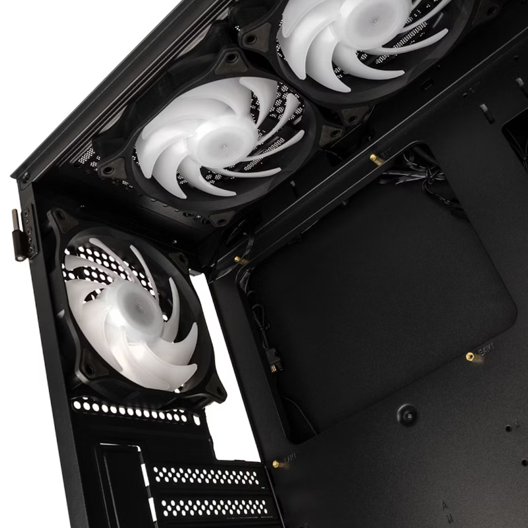 Kolink Observatory MX Glass ARGB Midi Tower Case - Black/White
