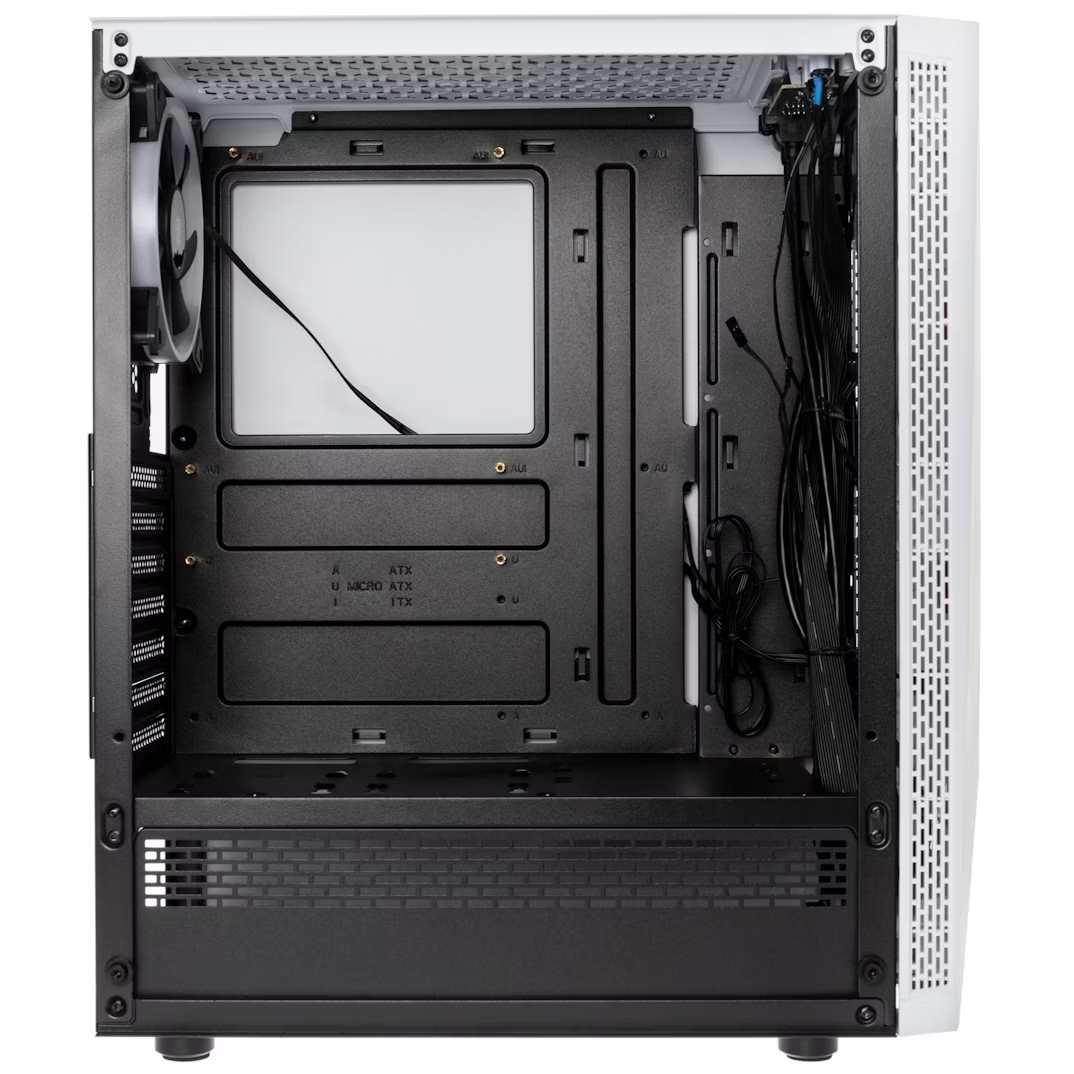 Kolink VOID WHITE computer case Midi Tower Black, White