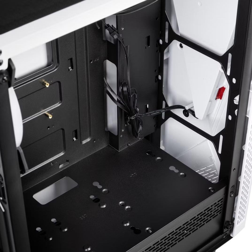 Kolink VOID WHITE computer case Midi Tower Black, White
