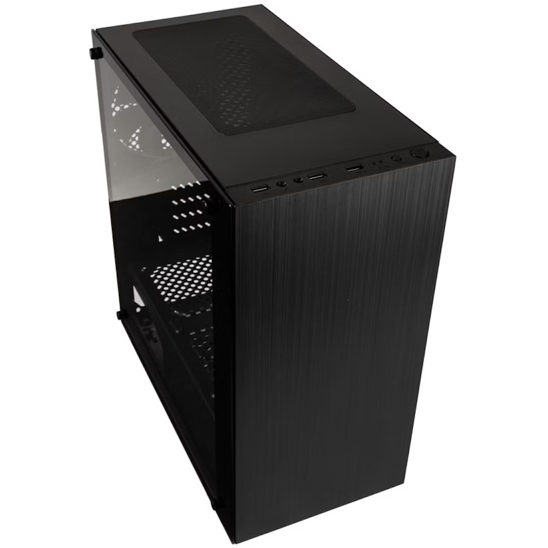 Kolink Stronghold M Micro-ATX Case - Black Window