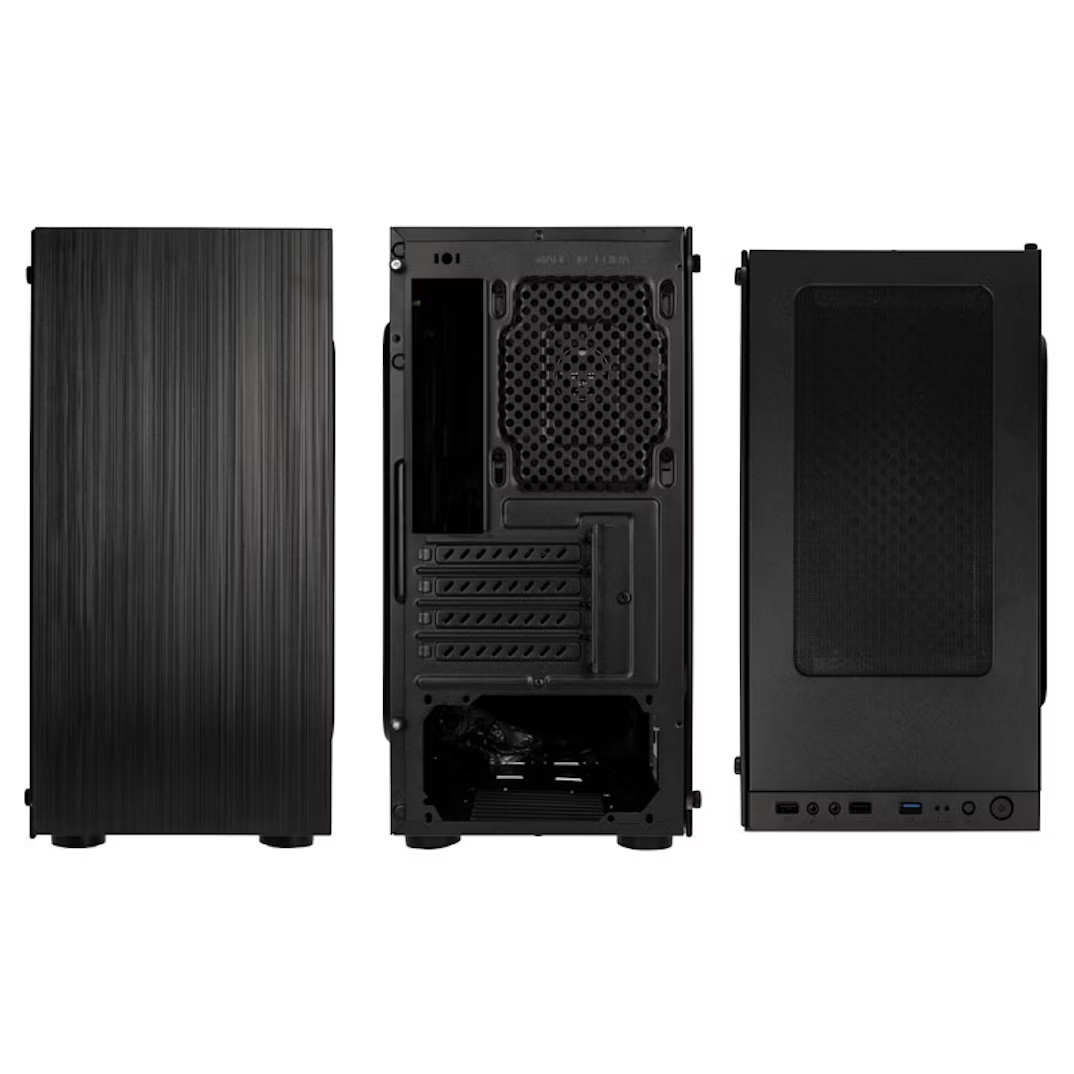 Kolink Stronghold M Micro-ATX Case - Black Window