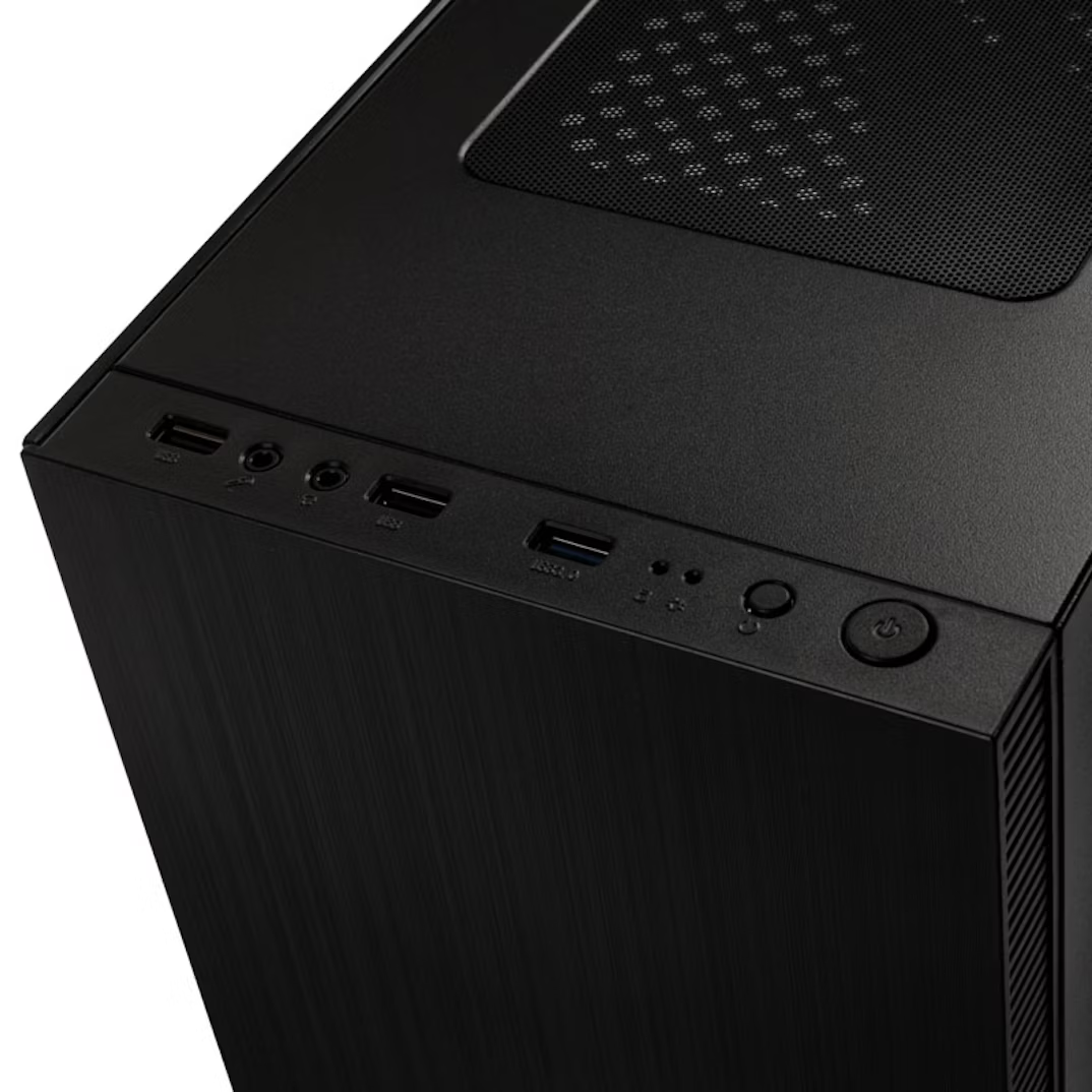 Kolink Stronghold M Micro-ATX Case - Black Window