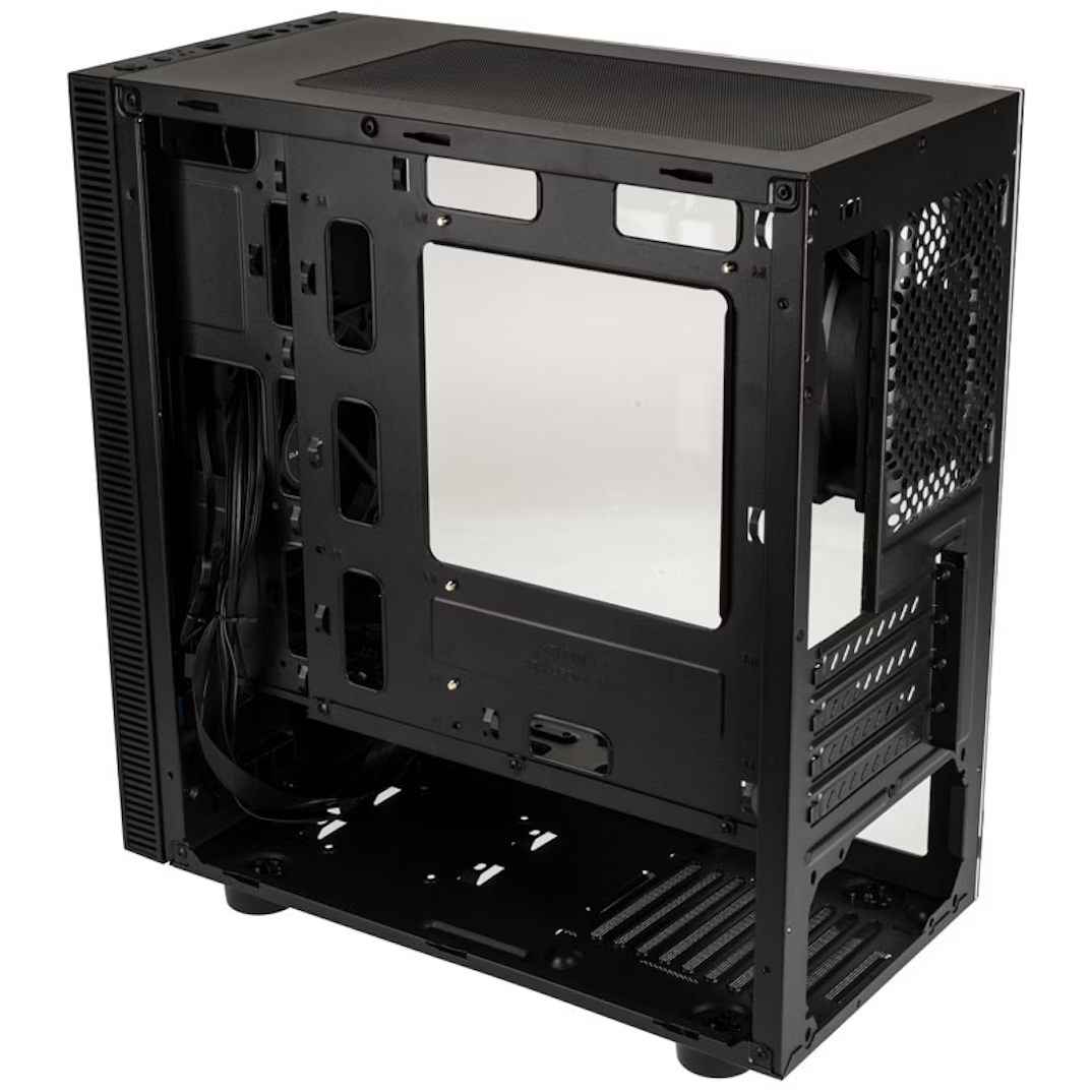 Kolink Stronghold M Micro-ATX Case - Black Window