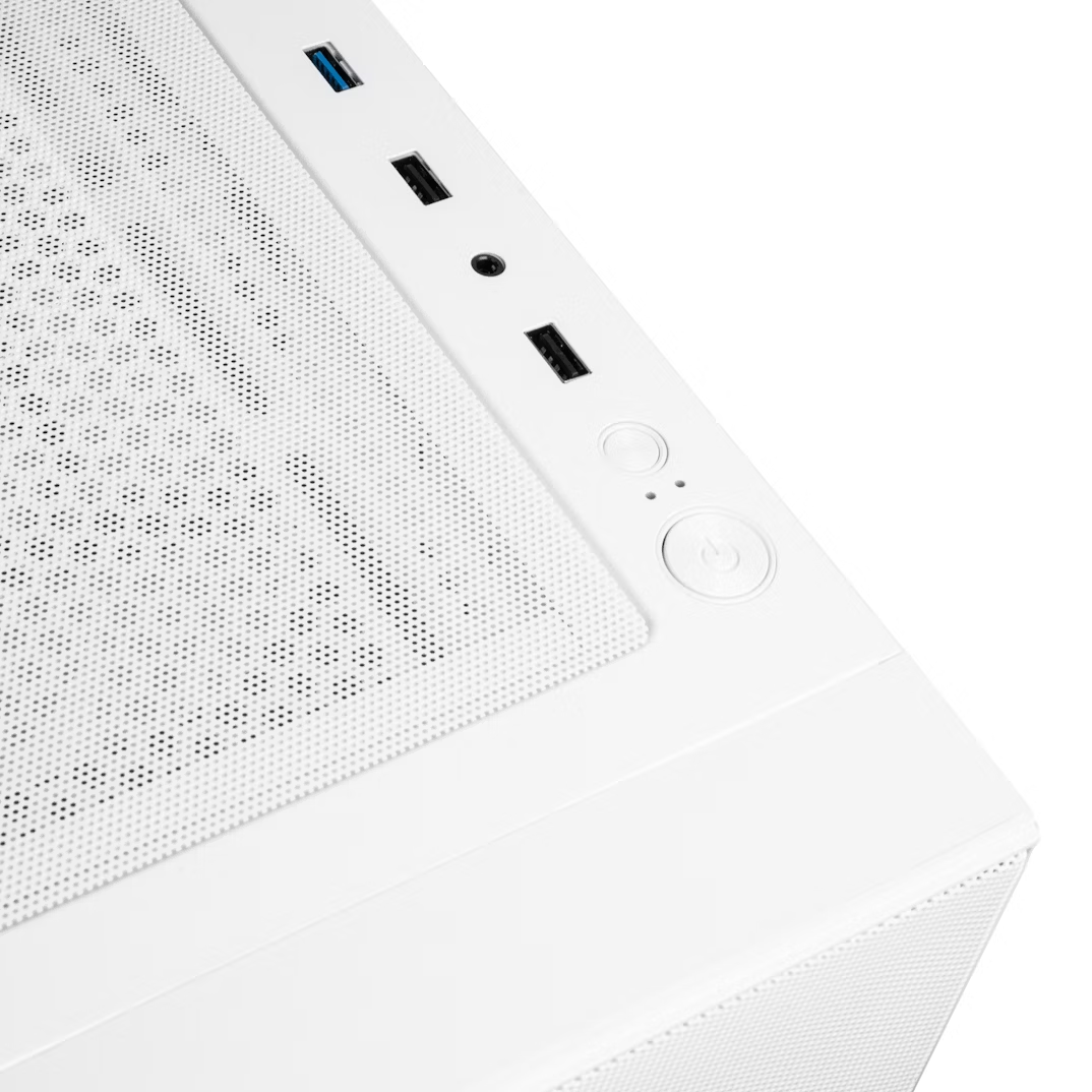 Kolink Observatory HF Mesh ARGB Midi Tower Case – White