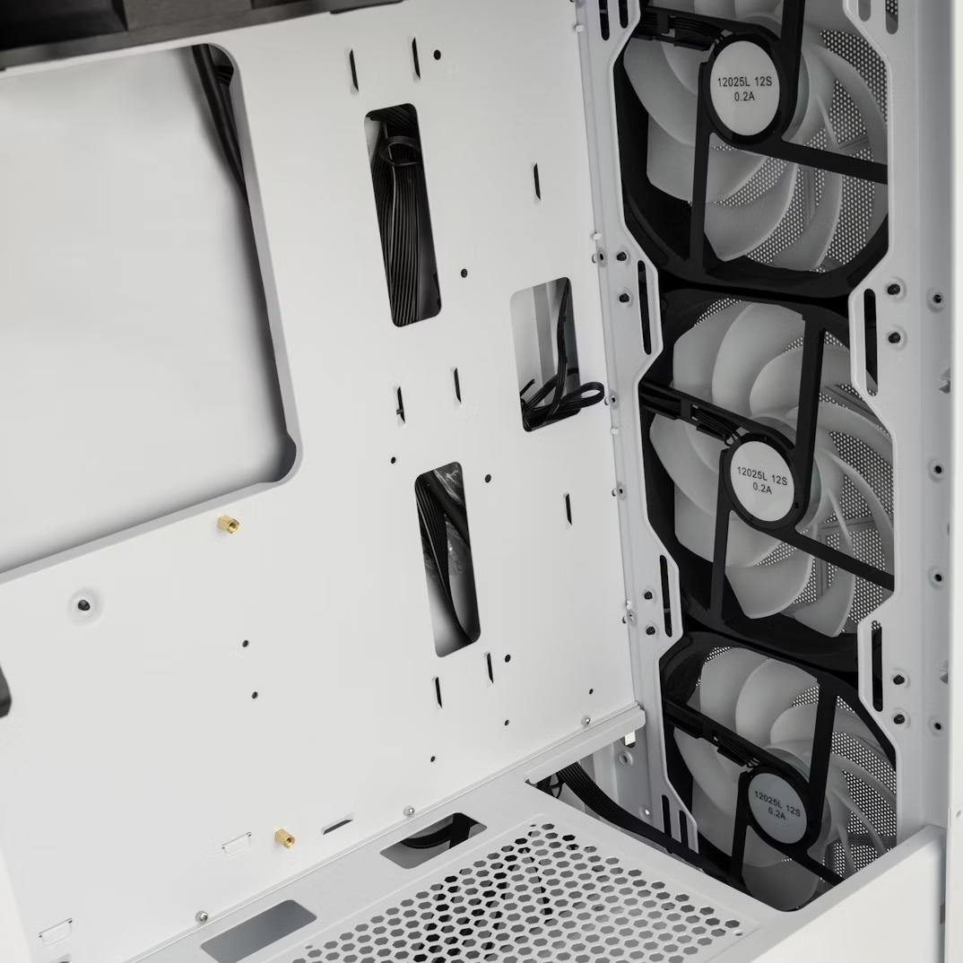 Kolink Observatory HF Mesh ARGB Midi Tower Case – White