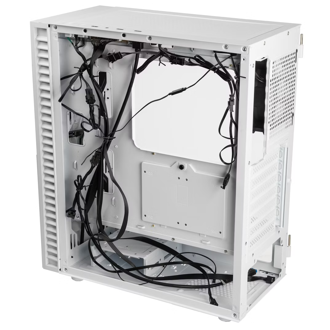 Kolink Observatory HF Mesh ARGB Midi Tower Case – White