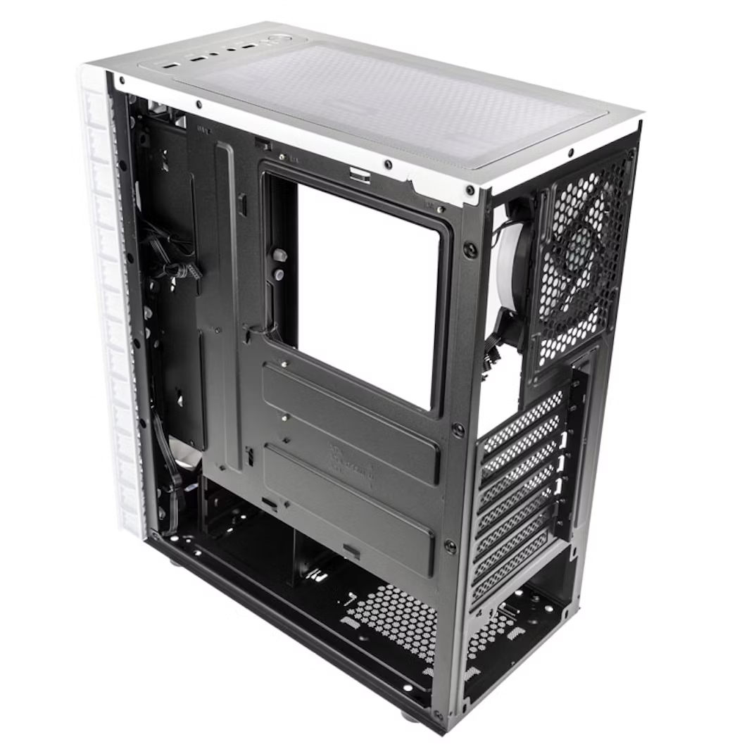 Kolink Observatory Lite ARGB Midi Tower Gaming Case - White