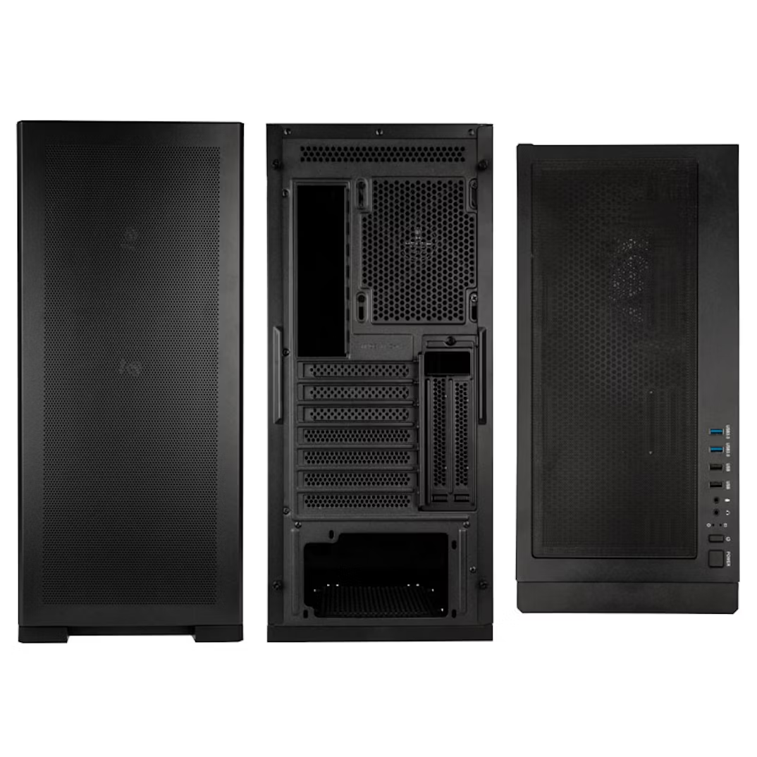 Kolink Unity Meshbay Performance Midi Tower Case - Black Mesh