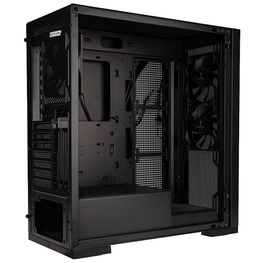 Kolink Unity Meshbay Performance Midi Tower Case - Black Mesh