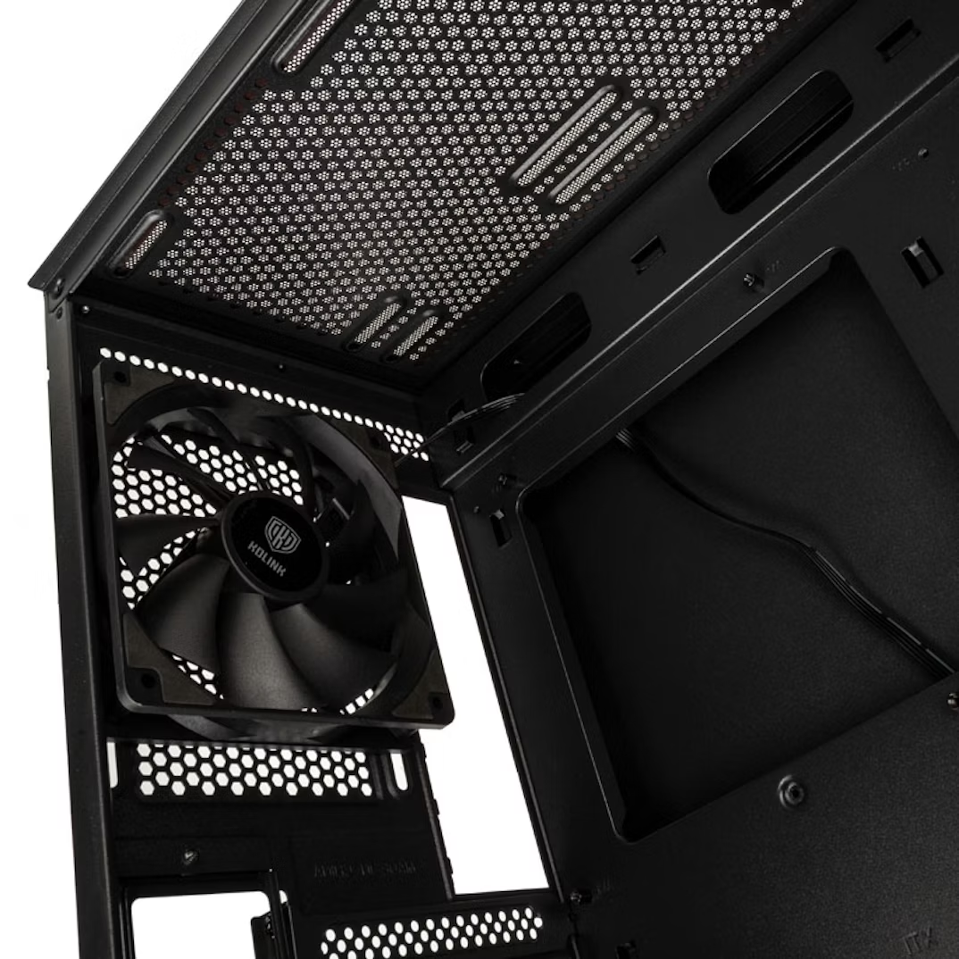 Kolink Unity Meshbay Performance Midi Tower Case - Black Mesh