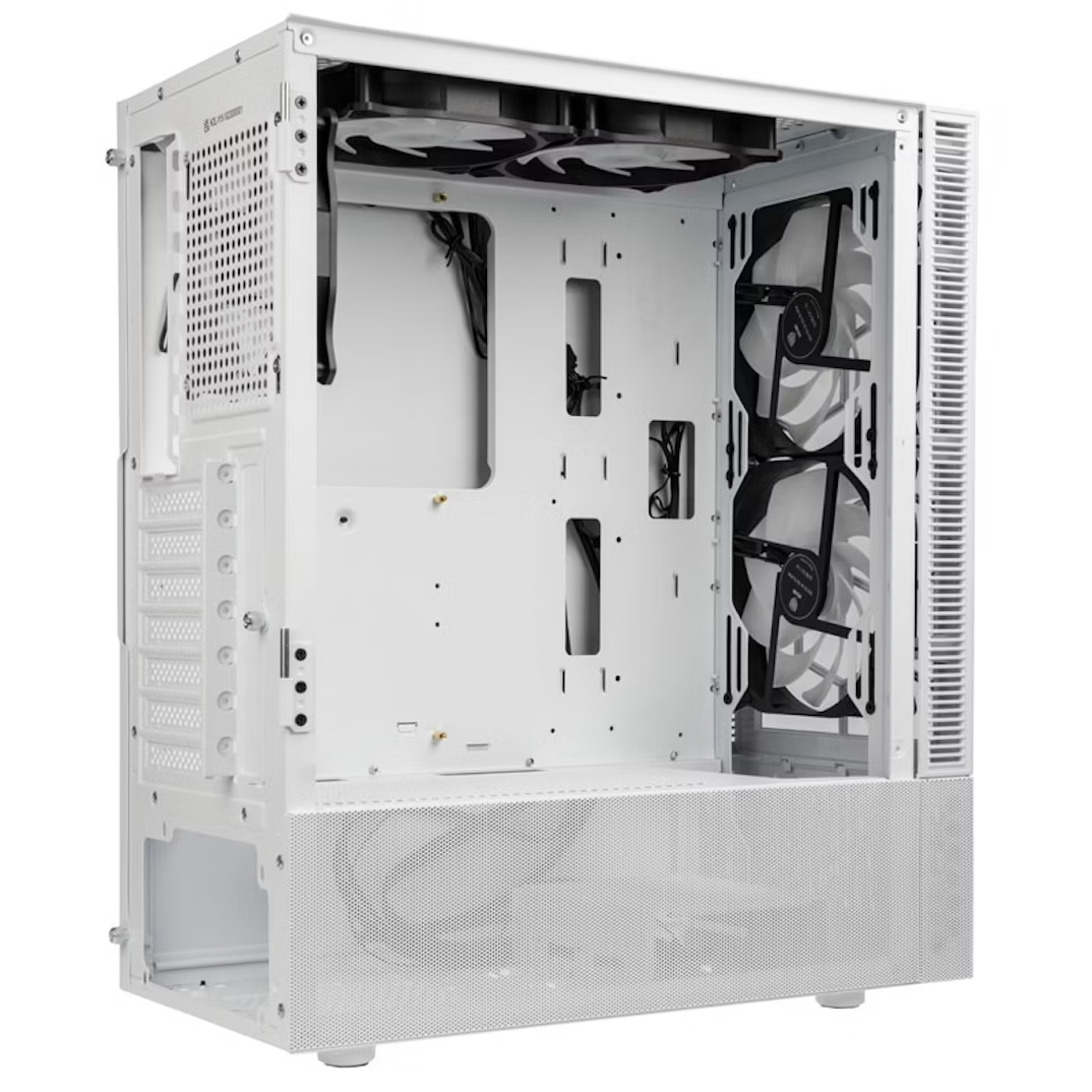 Kolink Observatory MX Glass ARGB Midi Tower Case - White