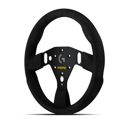 MOMO SIM GT 320 x Logitech G Steering Wheel Premium Racing Simulator Rig Wheel