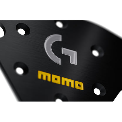 MOMO SIM GT-Racer 290 x Logitech G Premium F1-Style Racing Simulator Rig Wheel