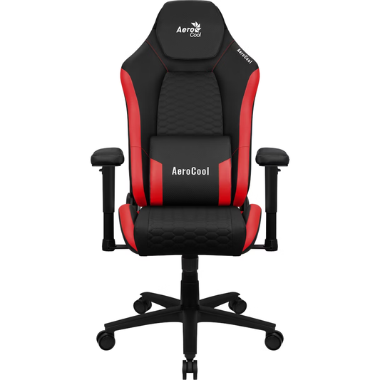 Aerocool Crown Nobility Series Gaming Chair - Black/Red