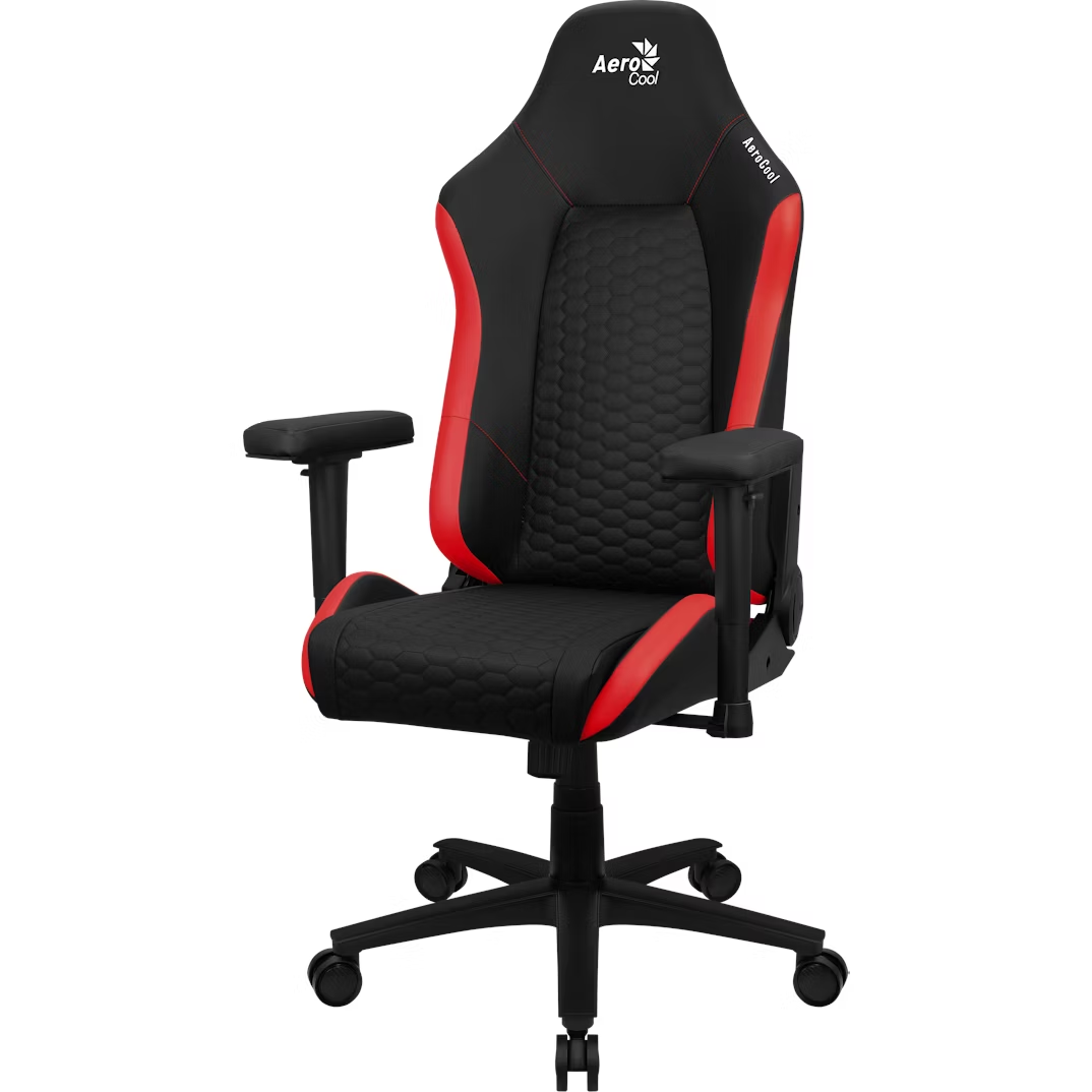 Aerocool Crown Nobility Series Gaming Chair - Black/Red