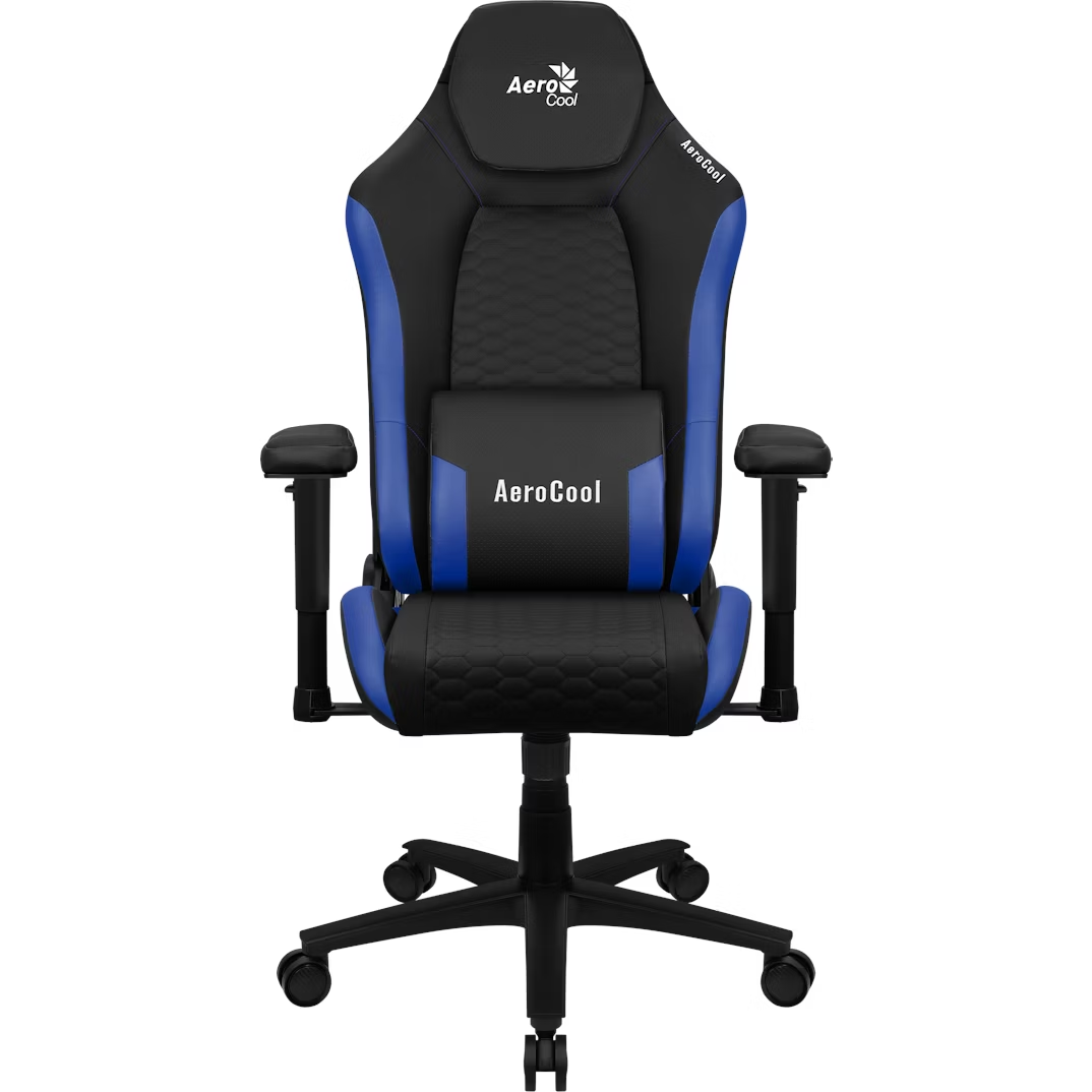 Aerocool Crown Nobility Series Gaming Chair - Black/Blue