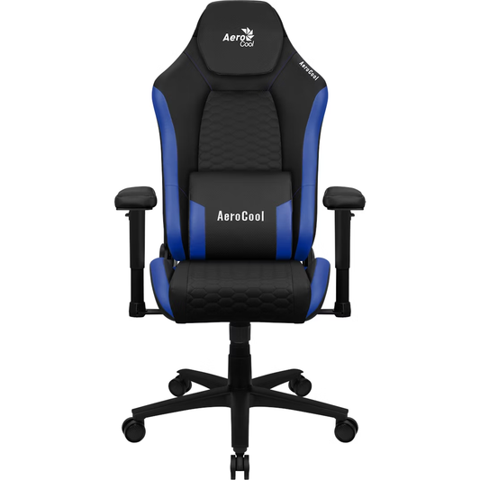 Aerocool Crown Nobility Series Gaming Chair - Black/Blue