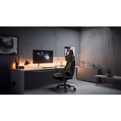 ThunderX3 CORE PU Leather Gaming Chair - Black