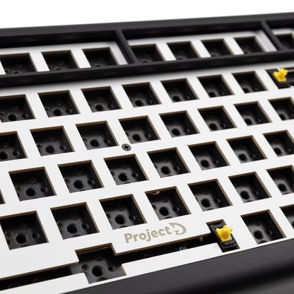 Ducky Project D Tinker 75% Barebone USB Mechanical Keyboard - UK ISO