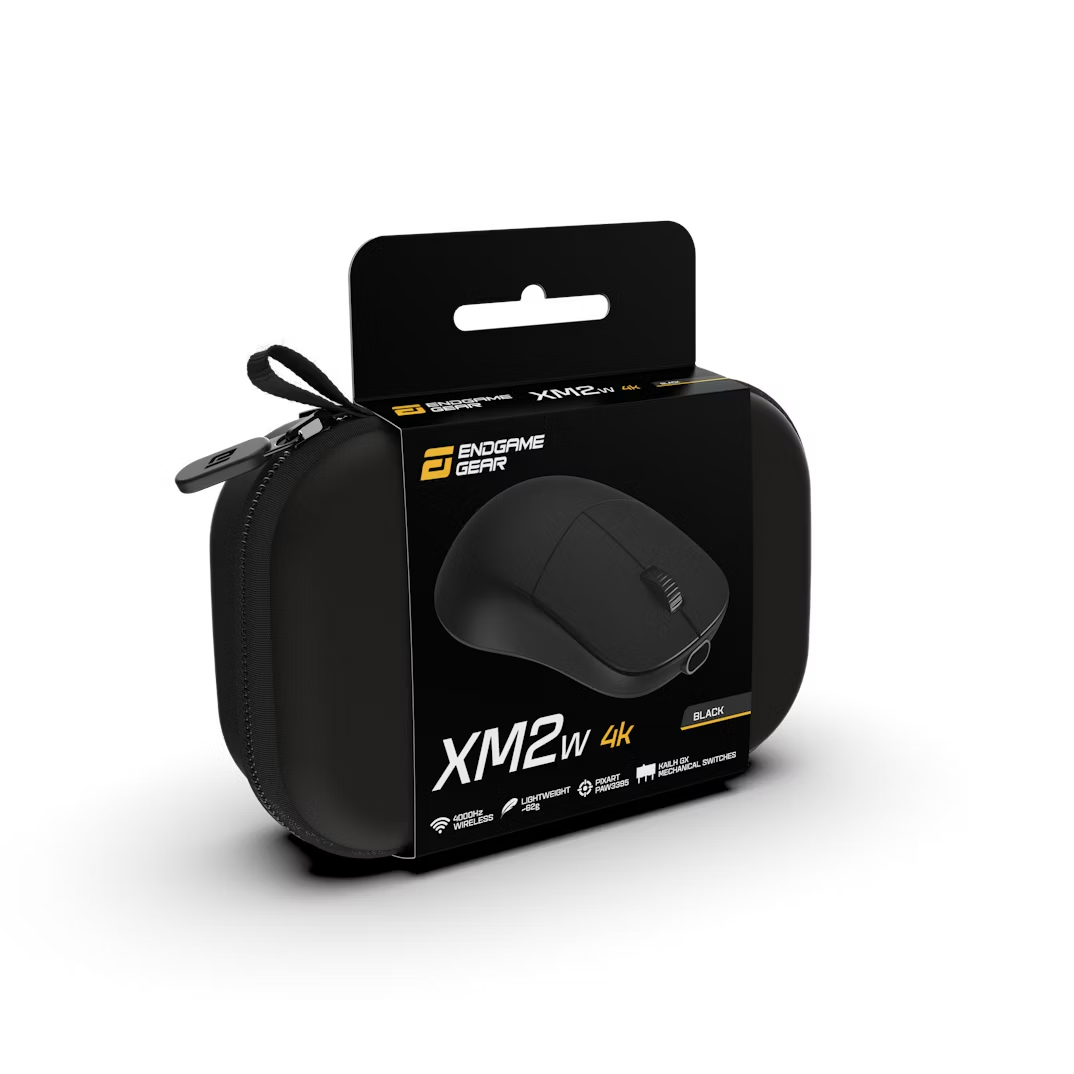 Endgame Gear XM2w 4k Optical Wireless Gaming Mouse - Black (EGG-XM2W-4K-BLK)