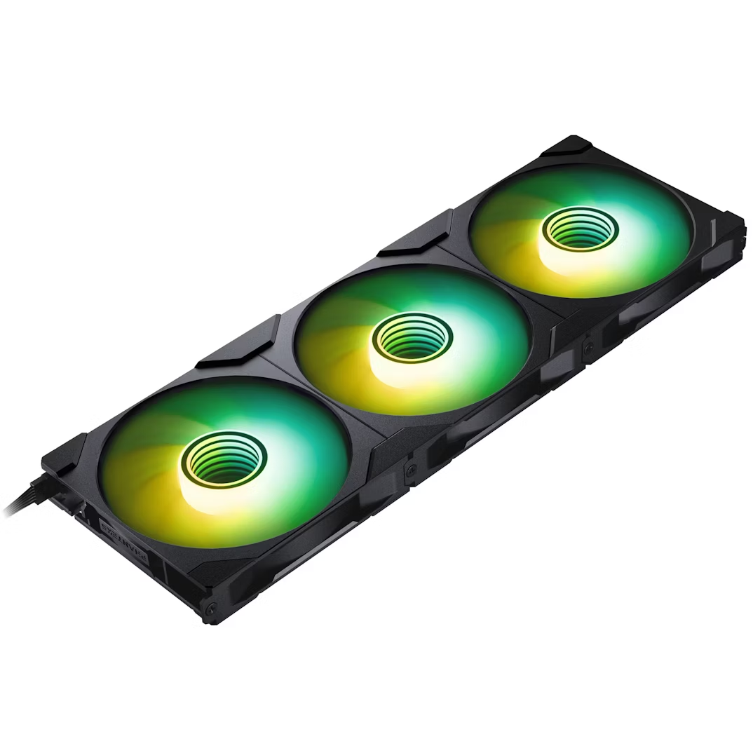 Phanteks M25 Gen2 140mm DRGB Reverse Airflow PWM Fan - Black