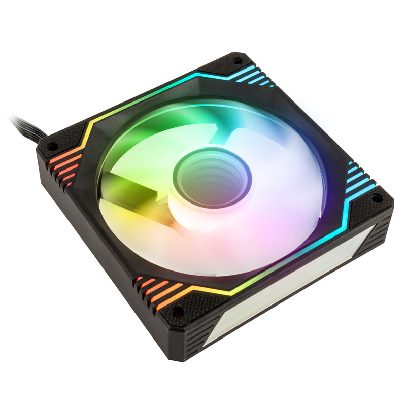 Kolink Umbra Void Pro 120mm ARGB PWM Case Fan - Black