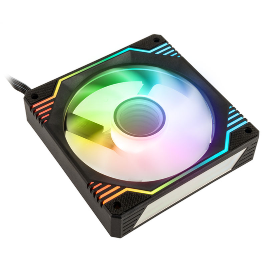 Kolink Umbra Void Pro 120mm ARGB PWM Case Fan - Black