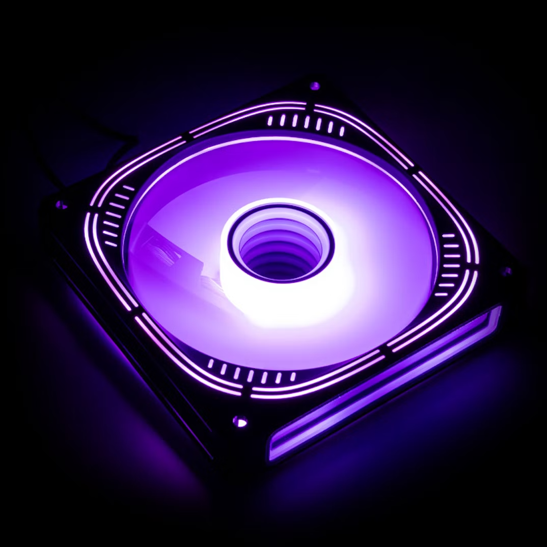 Kolink Umbra Void Pro 120mm ARGB PWM Case Fan - Black